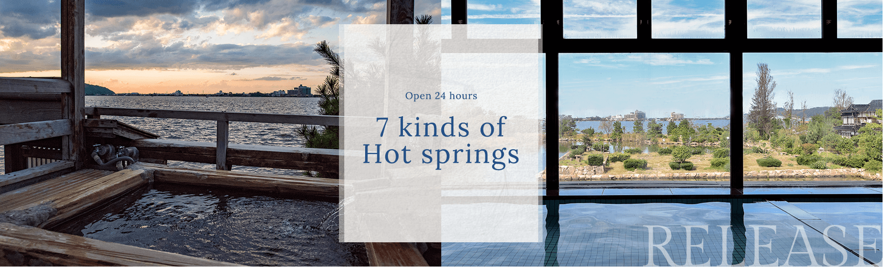 7 kinds of Hot springs