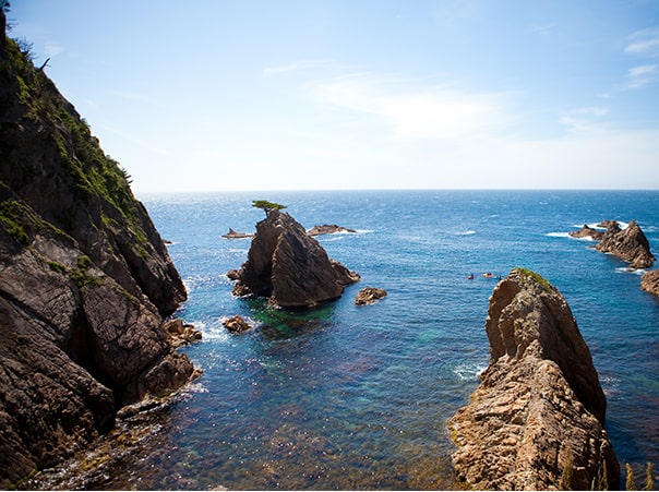 山陰海岸ジオパークエリア